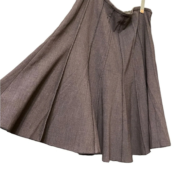 Amerique du Nord flared gray skirt, size 14 - Picture 1 of 5